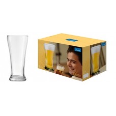 6 Pcs 14oz (400ml) Plisner Glass